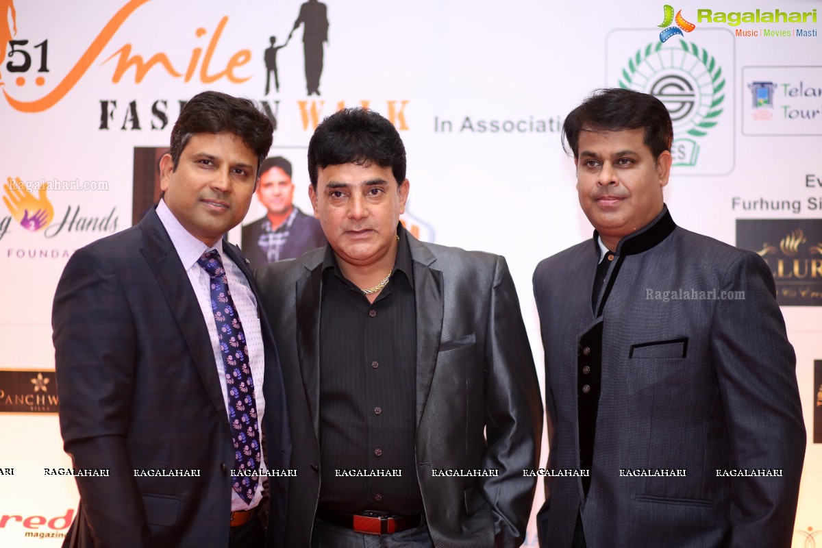 Fashion Walk by 51 Smile Foundation at Sandhya Convention, Gachibowli