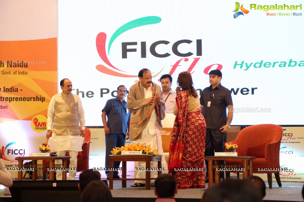 FICCI FLO Hyderabad Interactive Session with Venkaiah Naidu at Taj Deccan