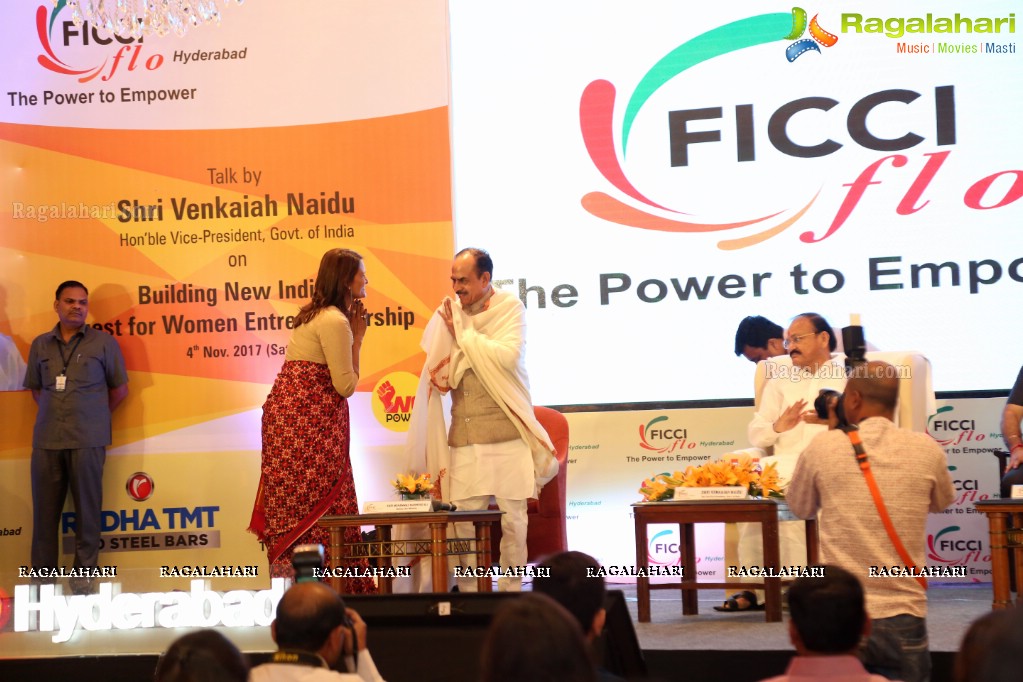 FICCI FLO Hyderabad Interactive Session with Venkaiah Naidu at Taj Deccan