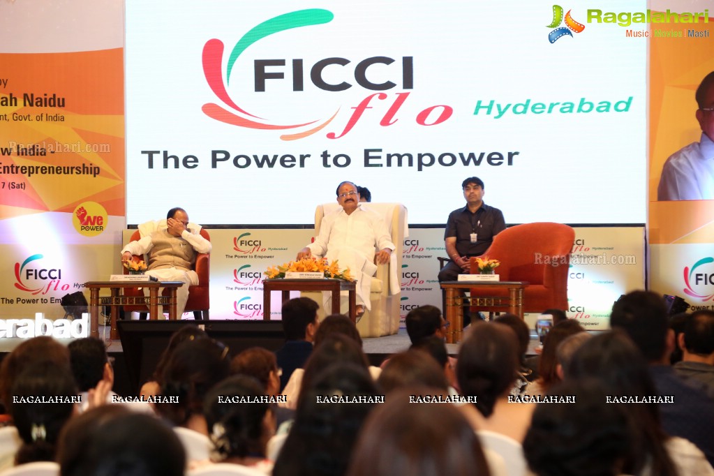 FICCI FLO Hyderabad Interactive Session with Venkaiah Naidu at Taj Deccan