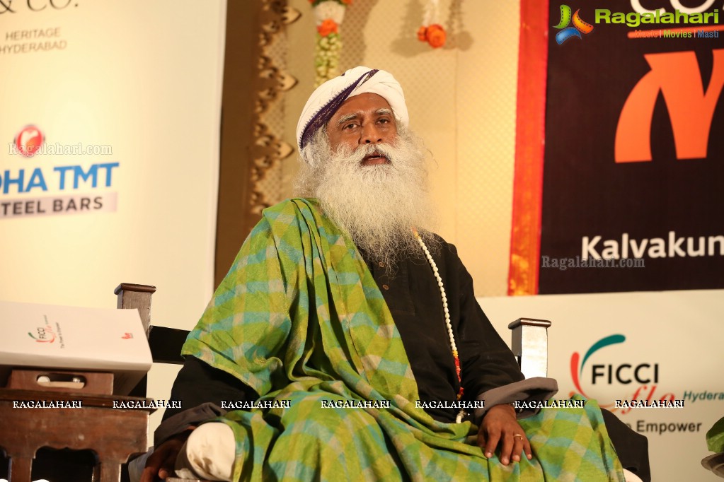 FICCI FLO Hyderabad Chapter Interactive Session with The Mystic Sadhguru, The Park