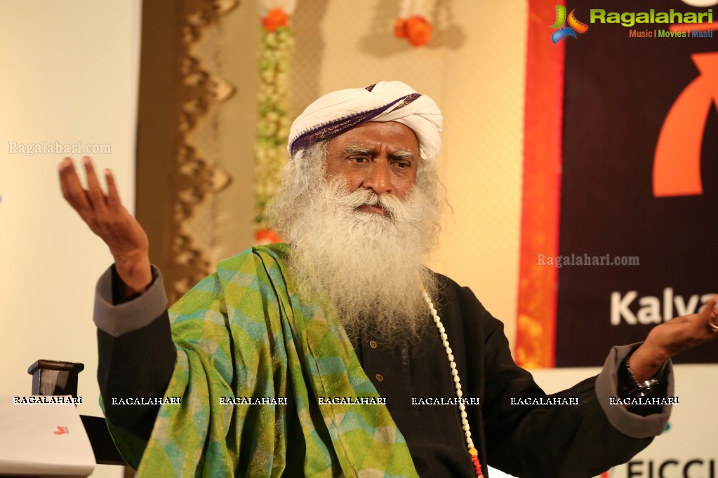 FICCI FLO Hyderabad Chapter Interactive Session with The Mystic Sadhguru, The Park