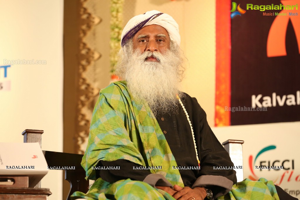 FICCI FLO Hyderabad Chapter Interactive Session with The Mystic Sadhguru, The Park