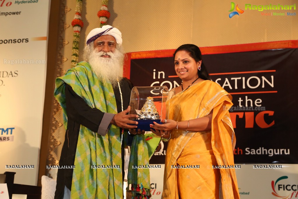 FICCI FLO Hyderabad Chapter Interactive Session with The Mystic Sadhguru, The Park