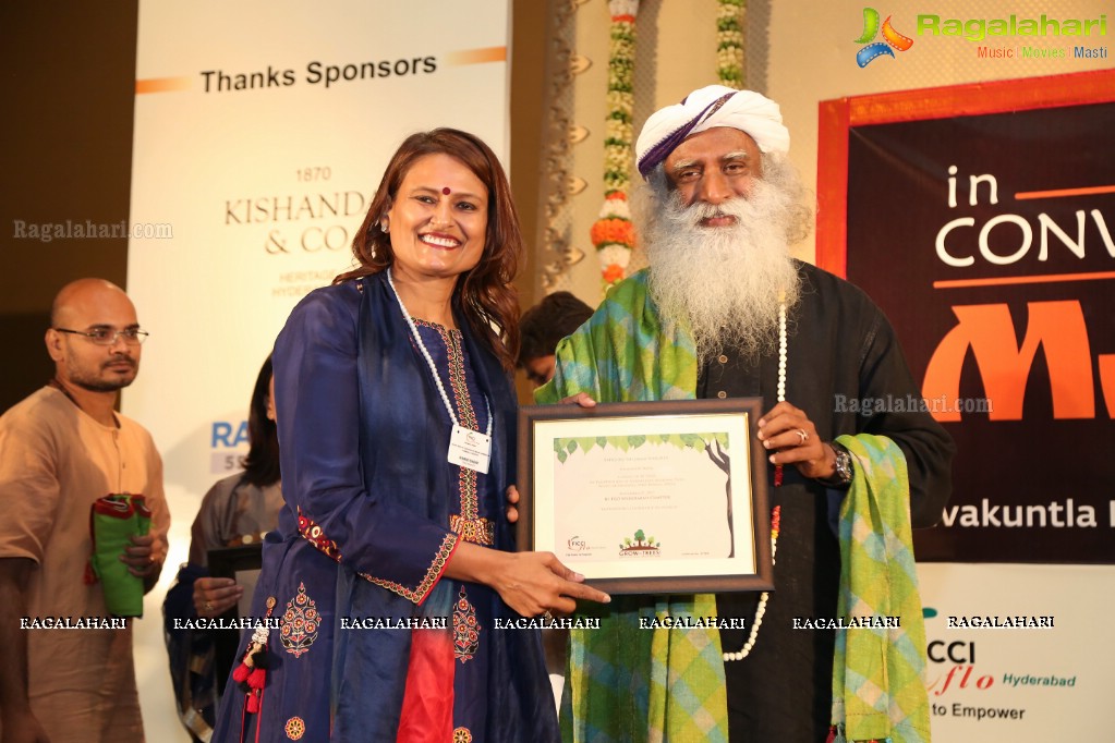 FICCI FLO Hyderabad Chapter Interactive Session with The Mystic Sadhguru, The Park