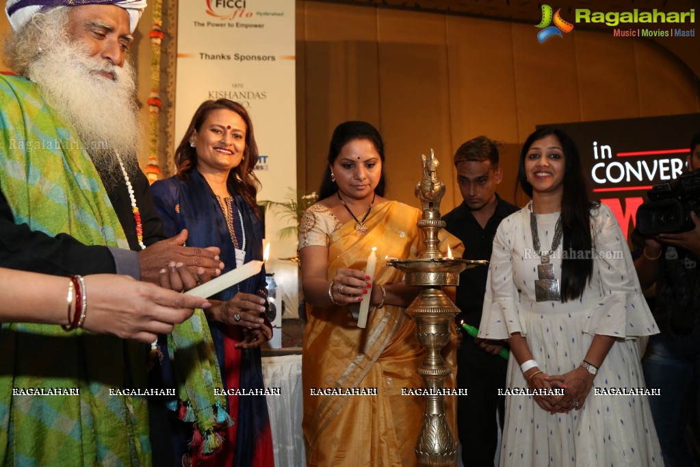 FICCI FLO Hyderabad Chapter Interactive Session with The Mystic Sadhguru, The Park