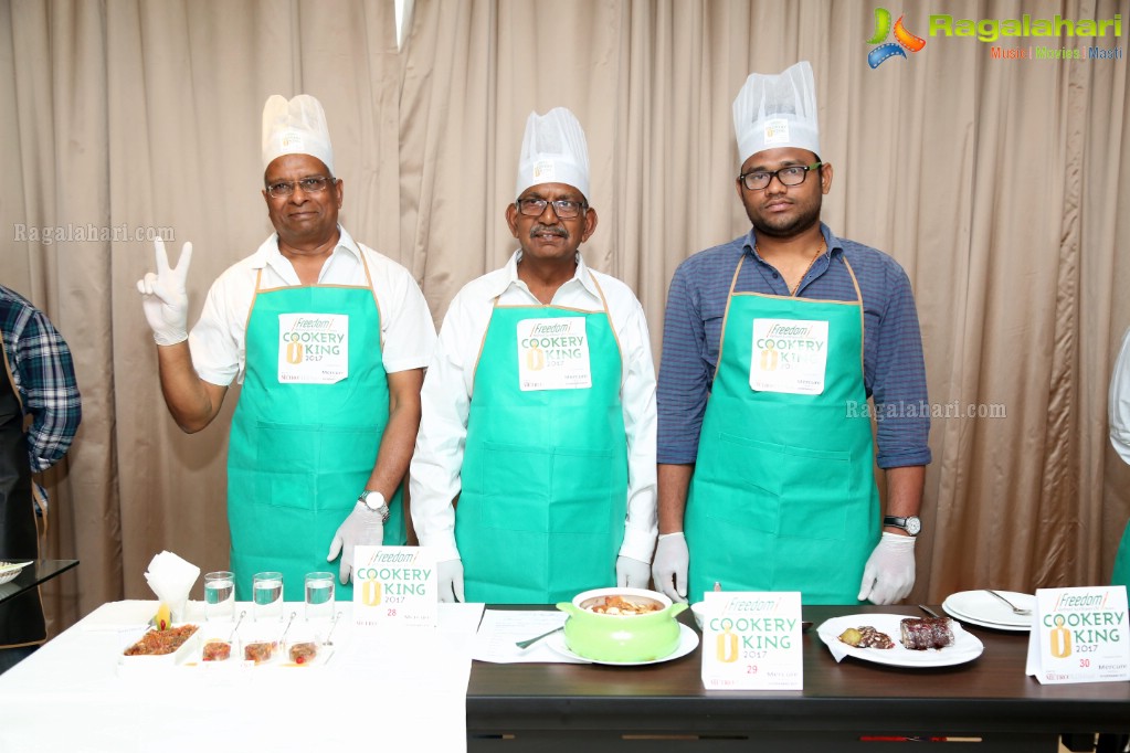 Freedom Cookery King Contest Hyderabad 2017 at Mercure Hyderabad KCP