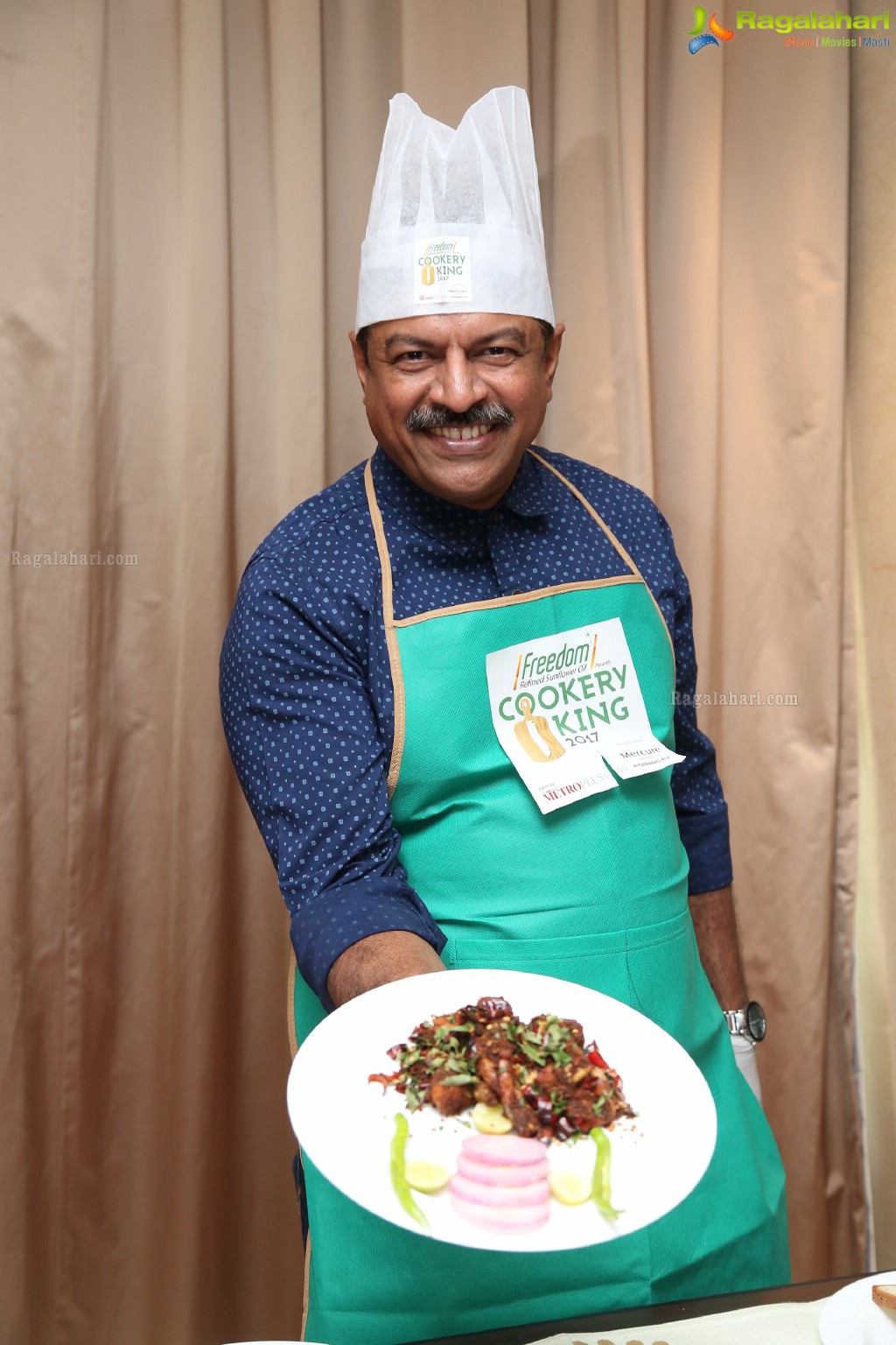 Freedom Cookery King Contest Hyderabad 2017 at Mercure Hyderabad KCP