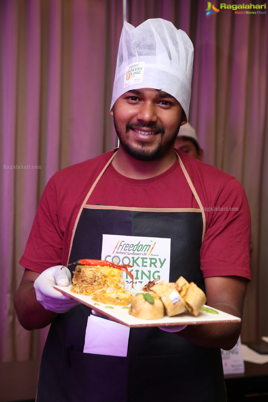 Freedom Cookery King Contest Hyderabad 2017 at Mercure Hyderabad KCP