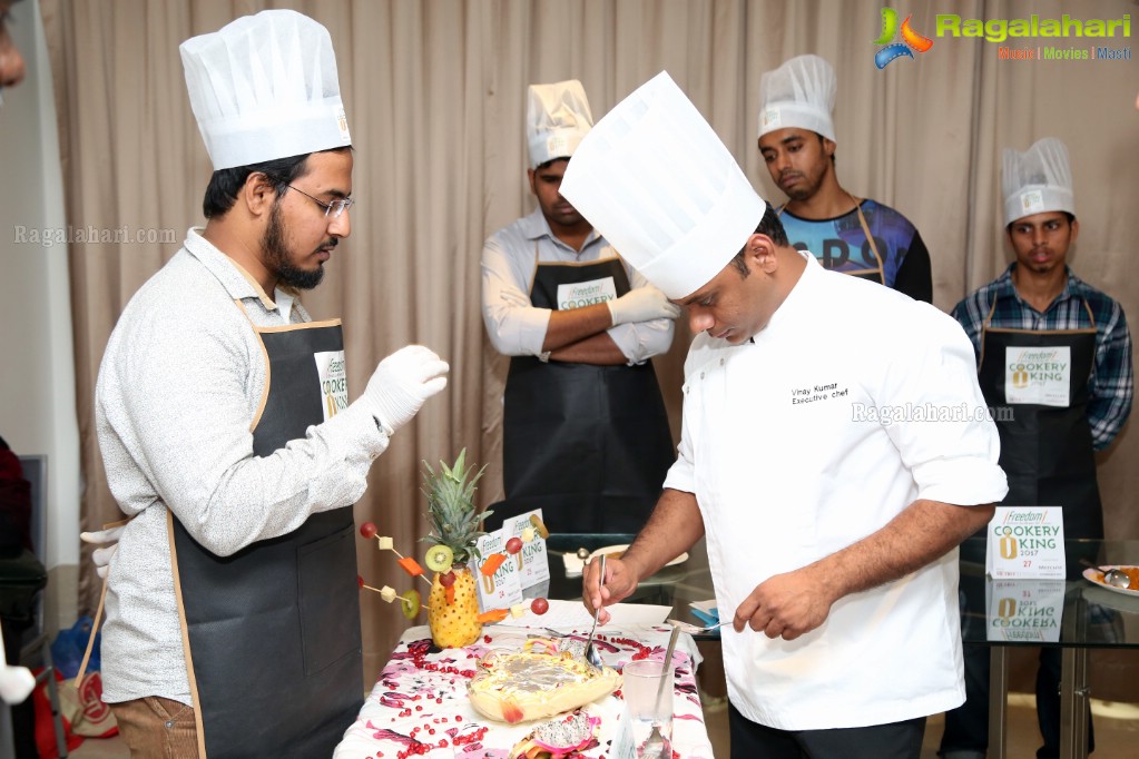 Freedom Cookery King Contest Hyderabad 2017 at Mercure Hyderabad KCP