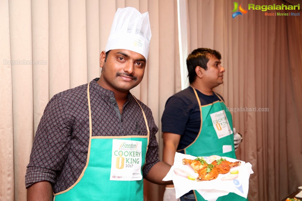 Freedom Cookery King Contest Hyderabad 2017 at Mercure Hyderabad KCP