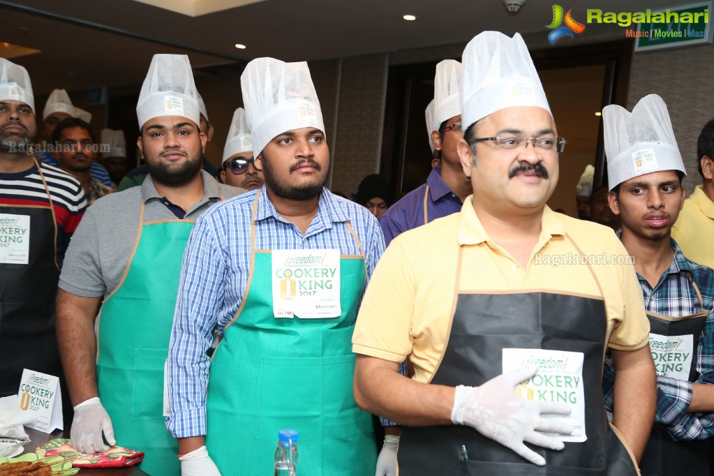 Freedom Cookery King Contest Hyderabad 2017 at Mercure Hyderabad KCP