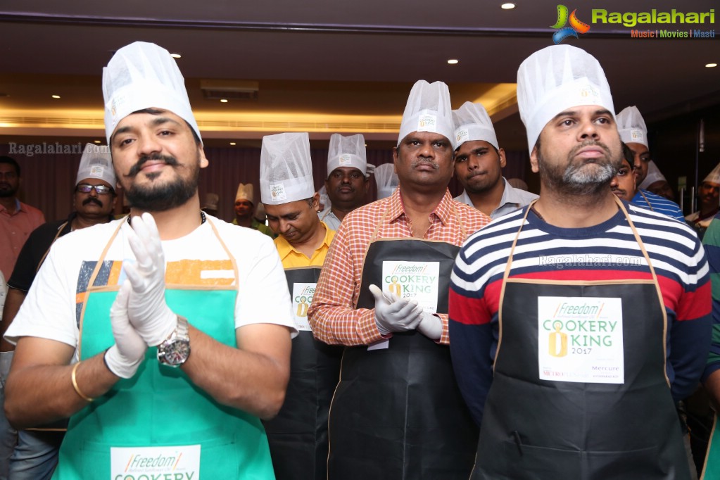 Freedom Cookery King Contest Hyderabad 2017 at Mercure Hyderabad KCP