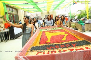 Novotel Hyderabad Airport Cake Mixing