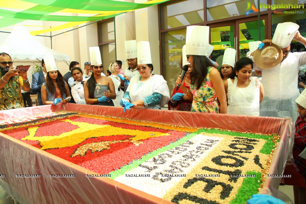 Grape Stomping and Cake Mixing Brunch 2017 at Novotel Hyderabad Airport