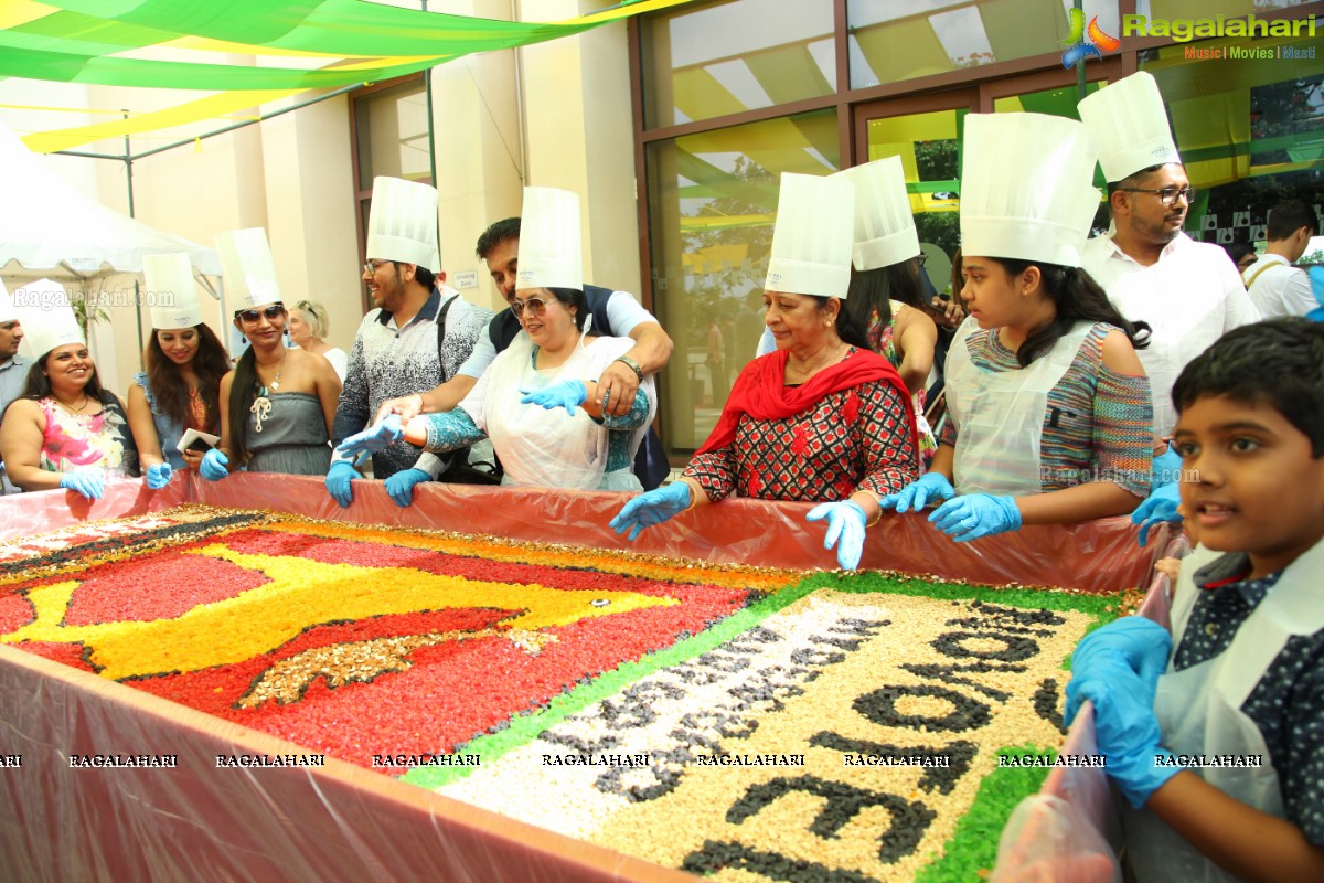 Grape Stomping and Cake Mixing Brunch 2017 at Novotel Hyderabad Airport