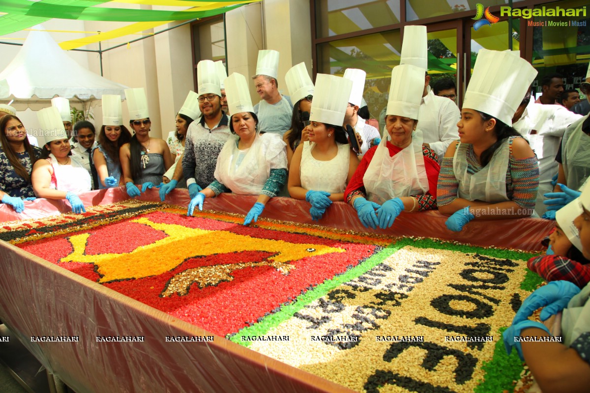 Grape Stomping and Cake Mixing Brunch 2017 at Novotel Hyderabad Airport