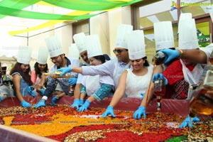 Novotel Hyderabad Airport Cake Mixing