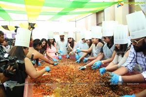 Novotel Hyderabad Airport Cake Mixing