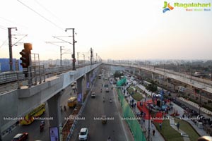 Hyderabad Metro Rail Trail Run