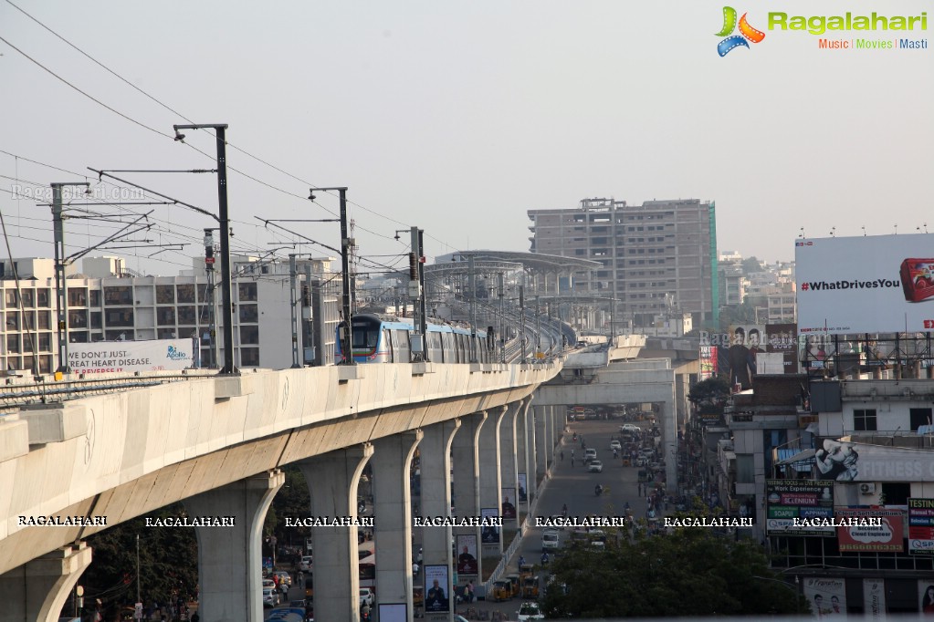 Hyderabad Metro Rail Trail Run