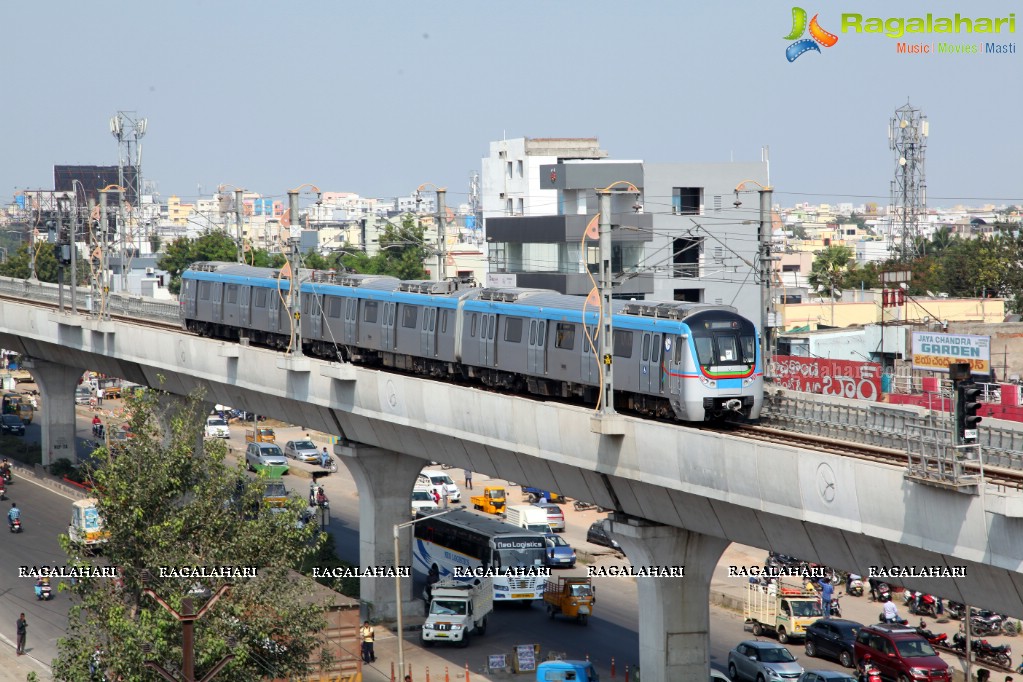 Hyderabad Metro Rail Trail Run