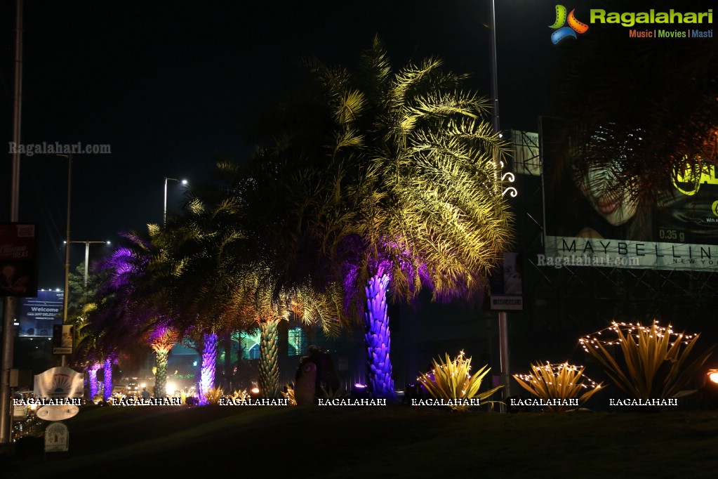 Government of Telangana Lighting Show at HITEX