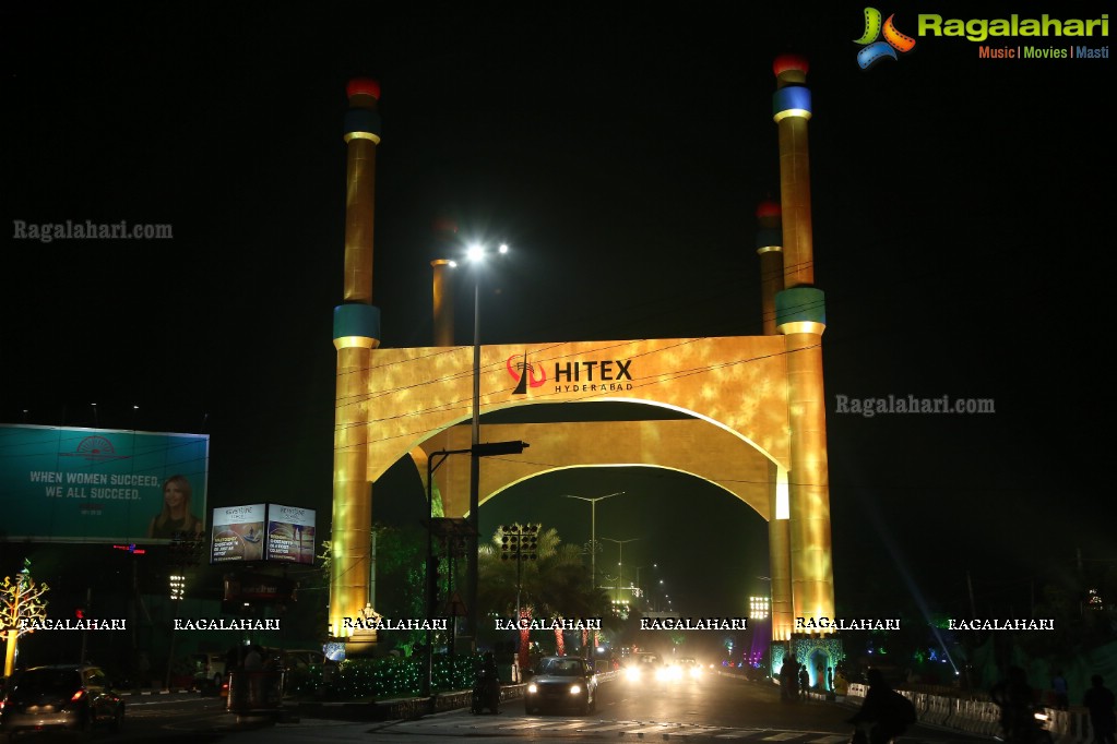 Government of Telangana Lighting Show at HITEX