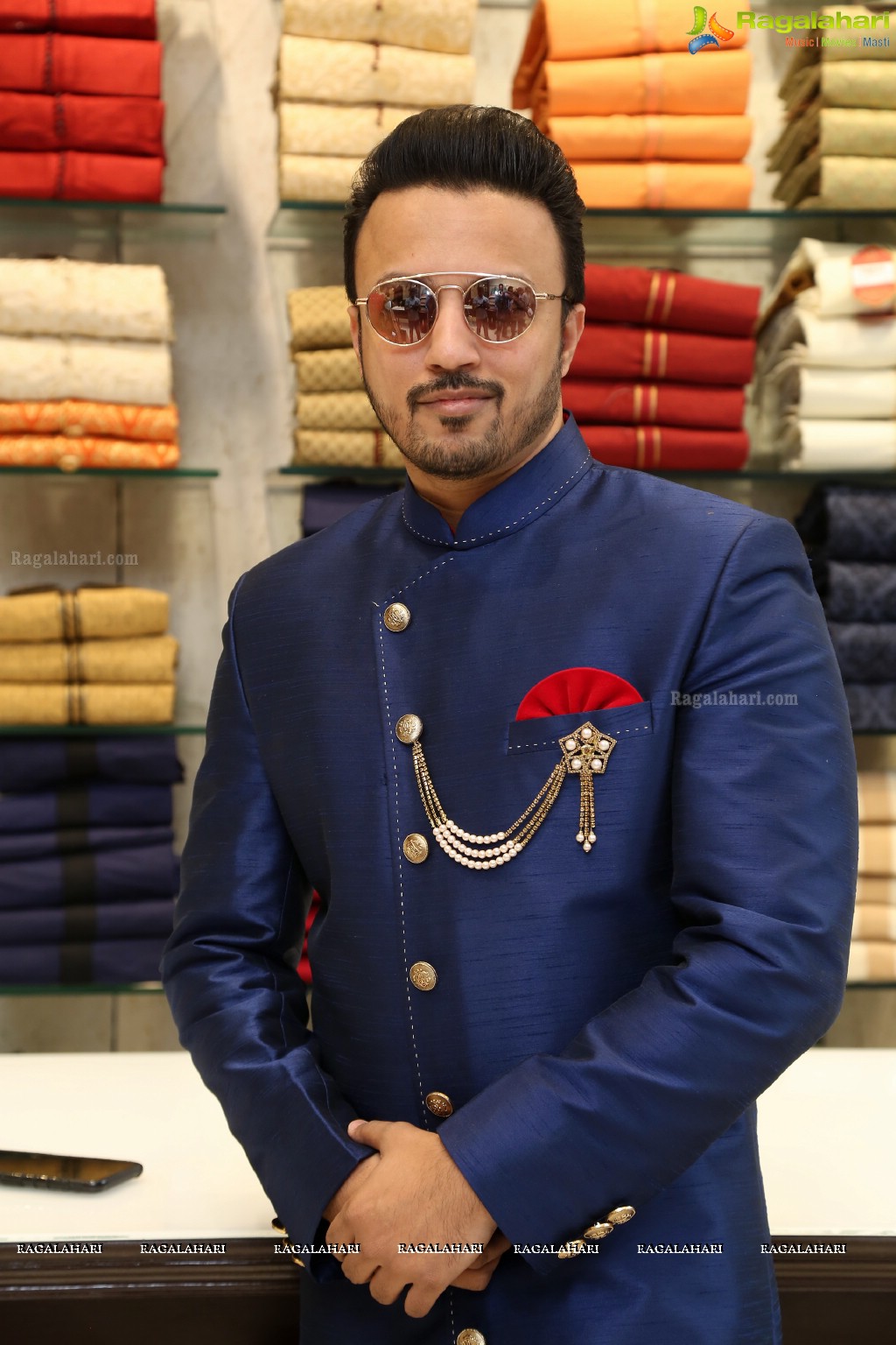 Nikhil inagurates Jahanpanah Secunderabad Store