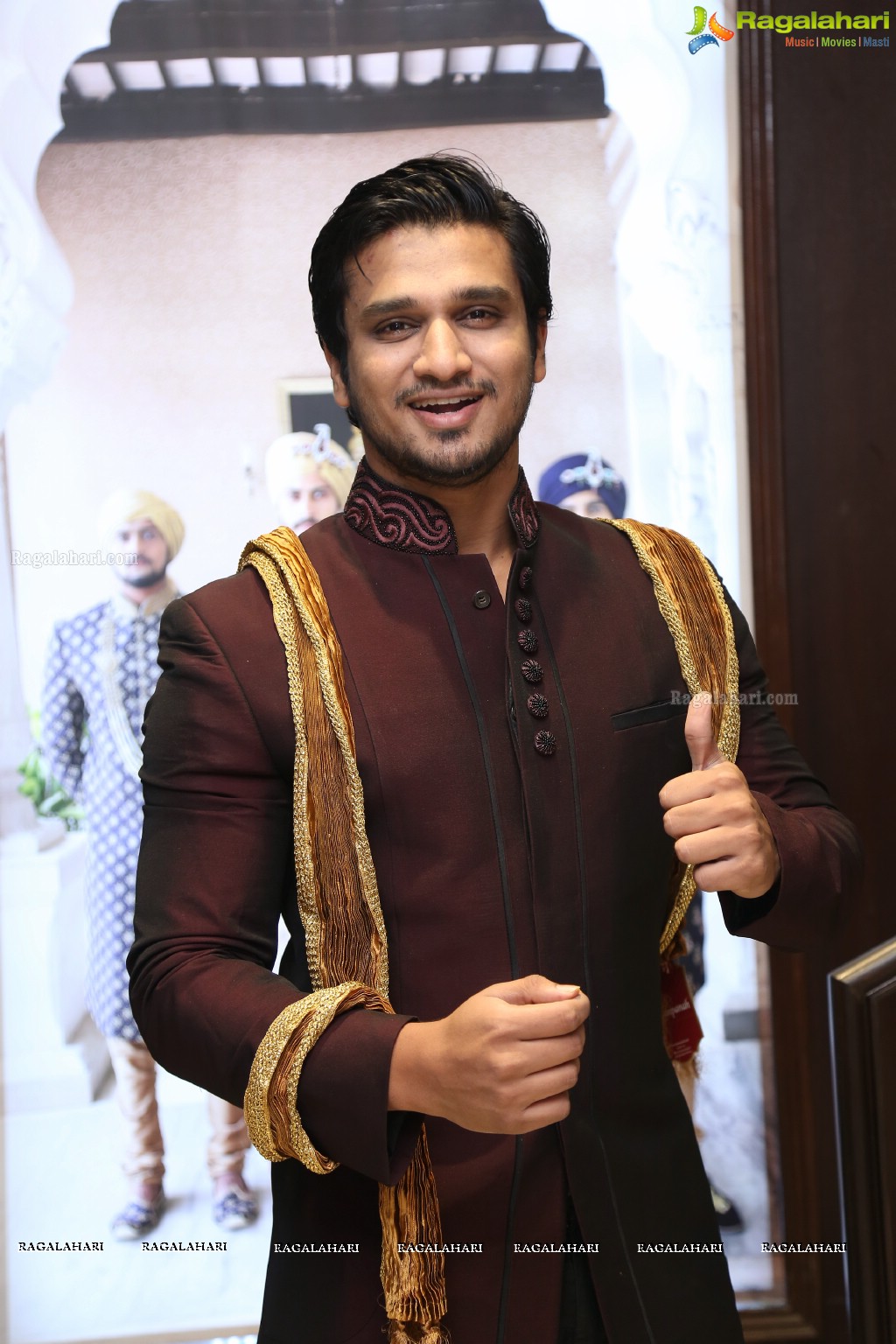 Nikhil inagurates Jahanpanah Secunderabad Store