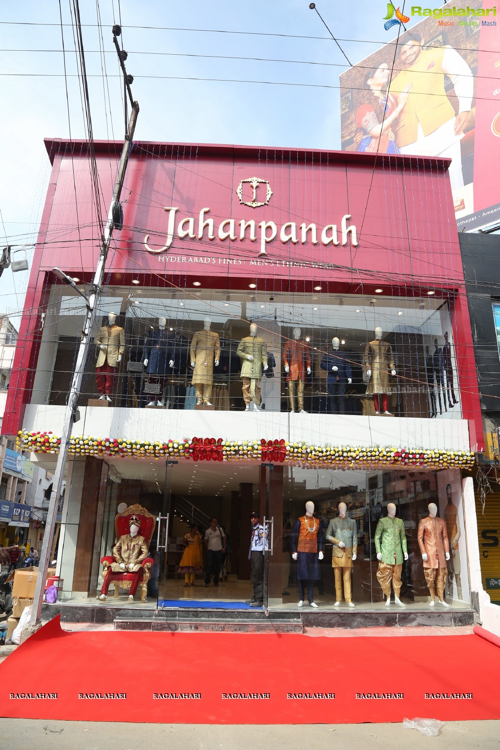 Jahanpanah store launch at Dilsukhnagar by Tollywood actor Sundeep Kishan