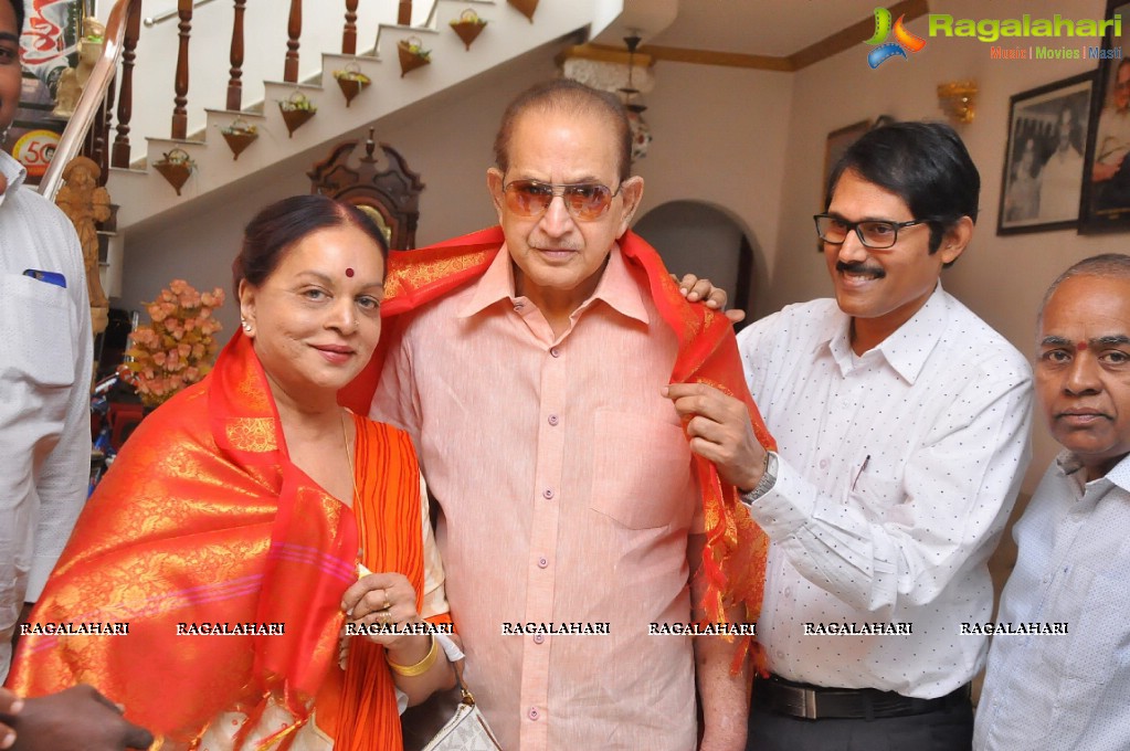 Superstar Krishna launches Ananda Bhavanam Charity Trust, Hyderabad