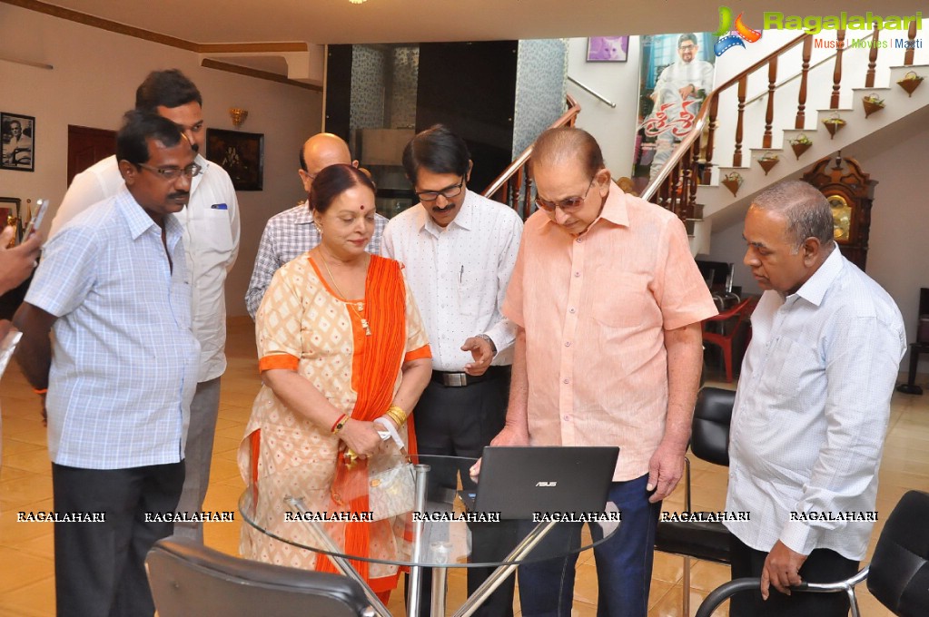 Superstar Krishna launches Ananda Bhavanam Charity Trust, Hyderabad