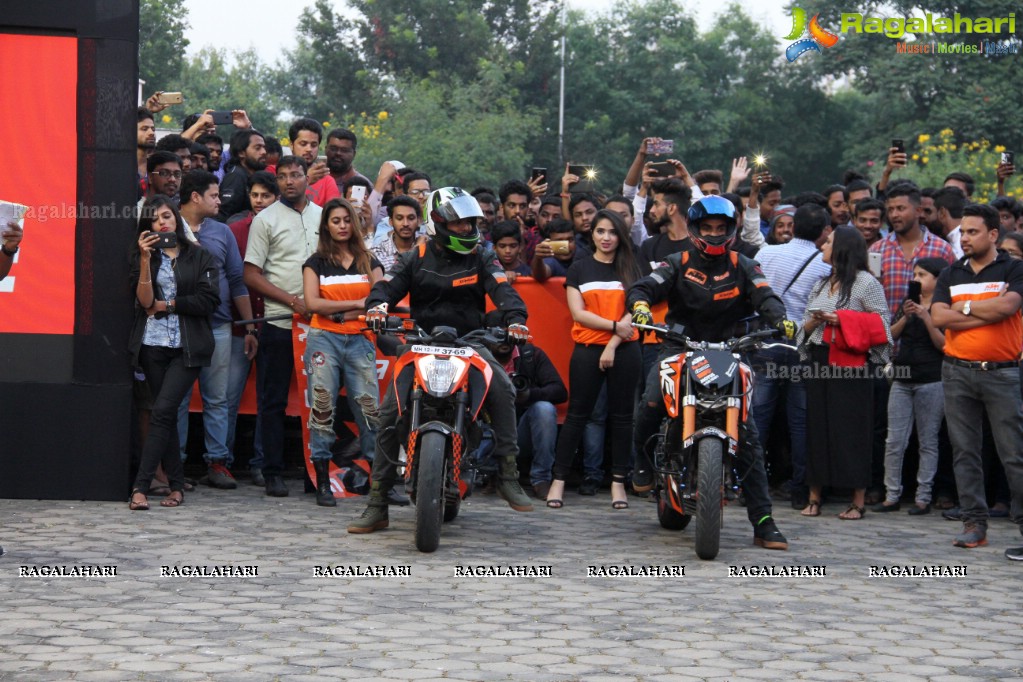 KTM Stunt Battle Hyderabad at HITEX Convention Center