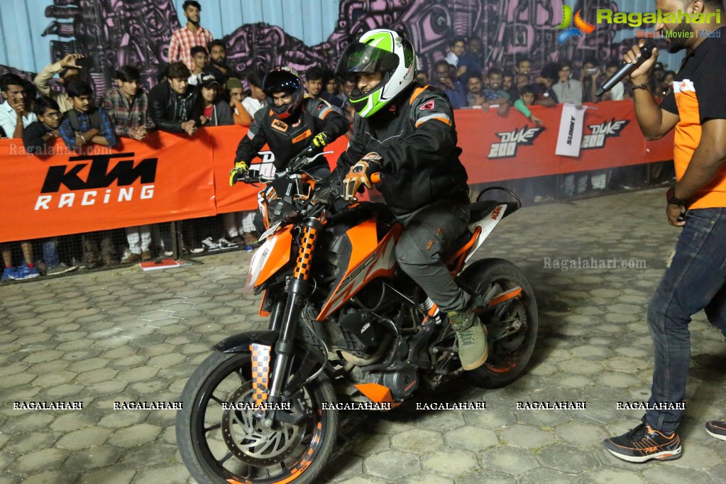 KTM Stunt Battle Hyderabad at HITEX Convention Center