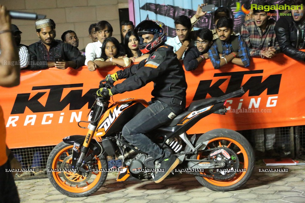 KTM Stunt Battle Hyderabad at HITEX Convention Center