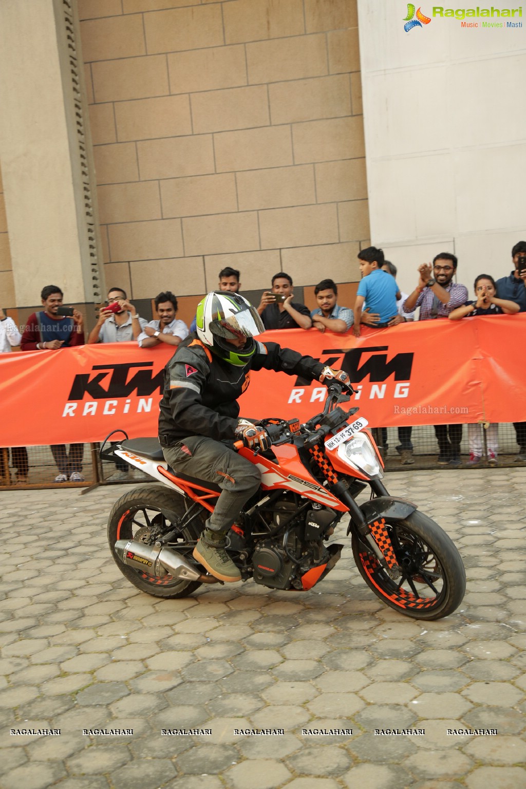 KTM Stunt Battle Hyderabad at HITEX Convention Center