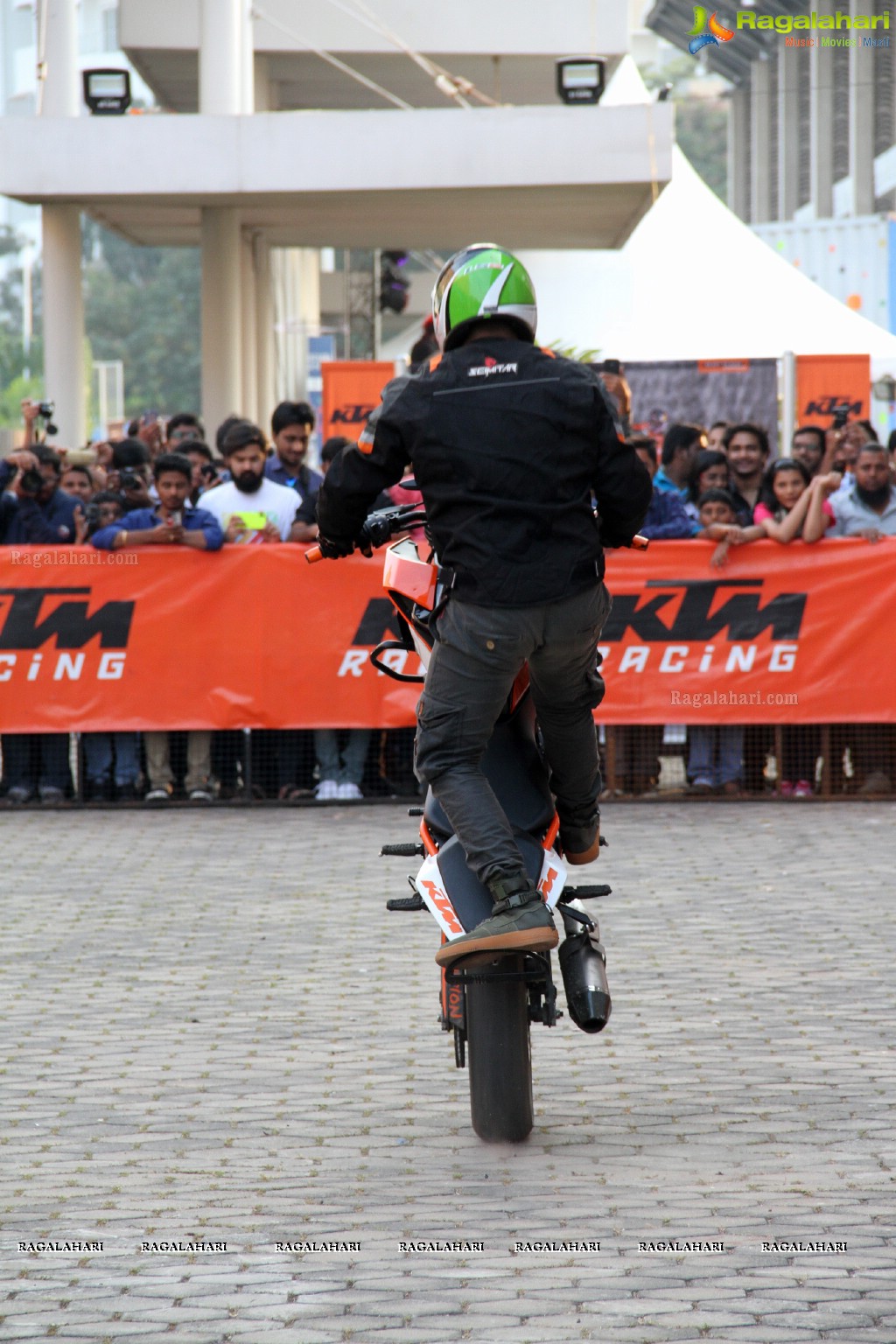 KTM Stunt Battle Hyderabad at HITEX Convention Center