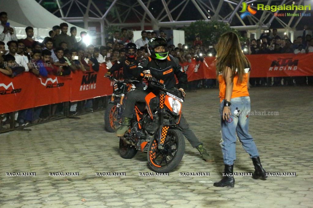 KTM Stunt Battle Hyderabad at HITEX Convention Center