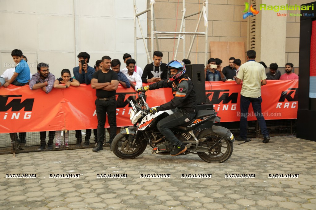 KTM Stunt Battle Hyderabad at HITEX Convention Center