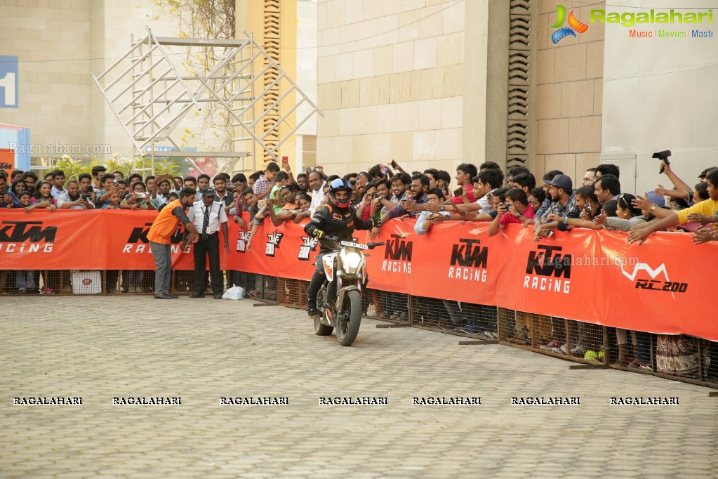 KTM Stunt Battle Hyderabad at HITEX Convention Center