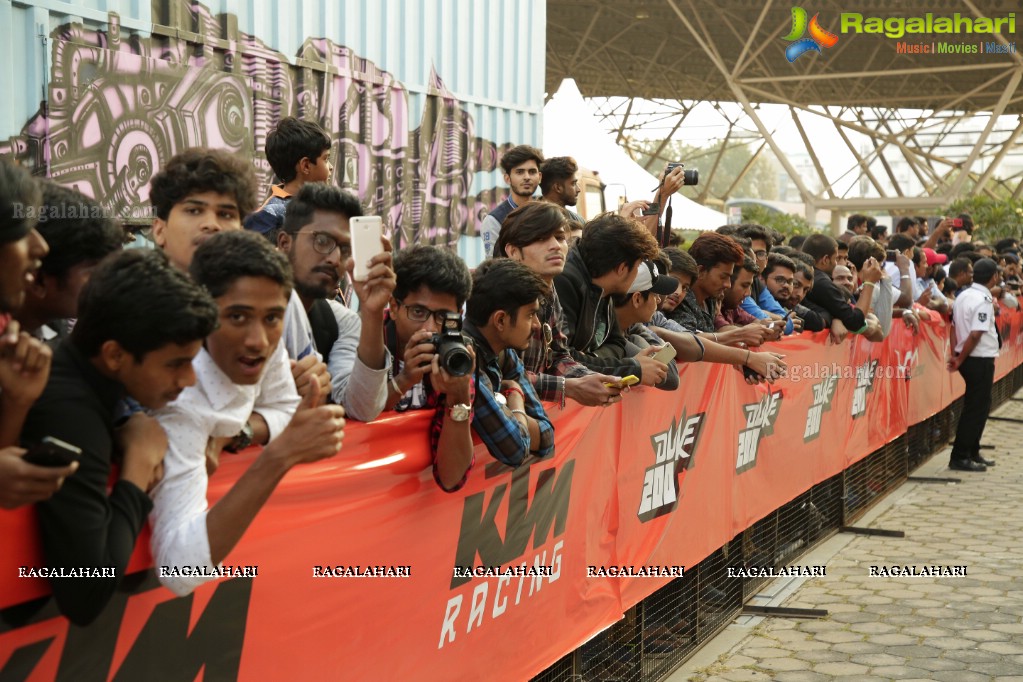 KTM Stunt Battle Hyderabad at HITEX Convention Center