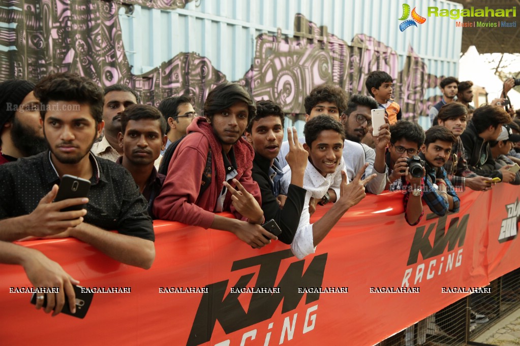 KTM Stunt Battle Hyderabad at HITEX Convention Center