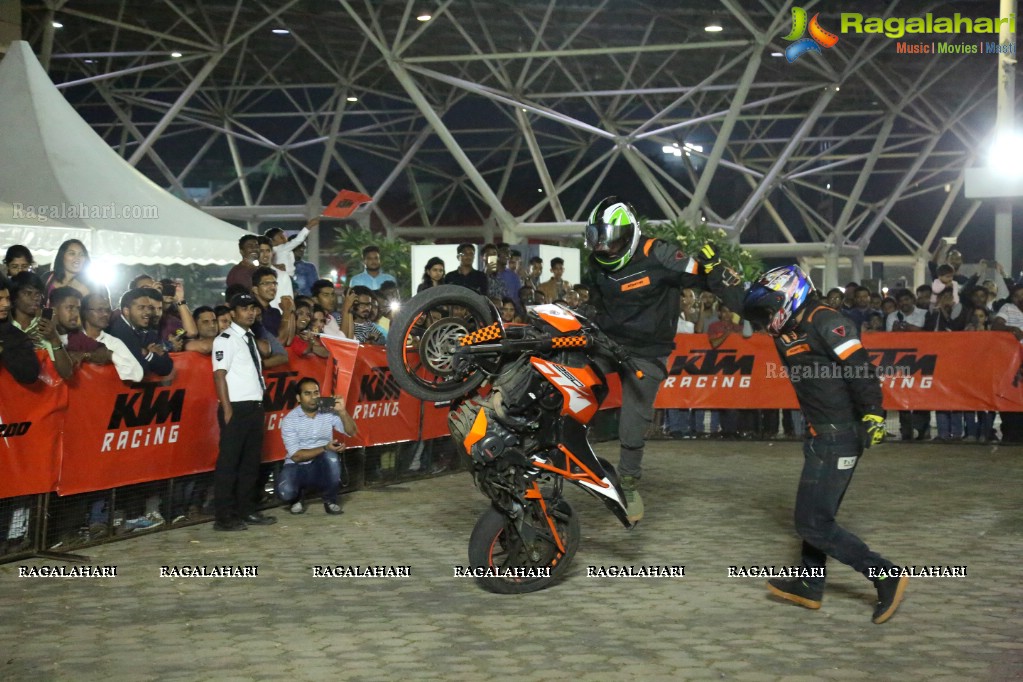 KTM Stunt Battle Hyderabad at HITEX Convention Center