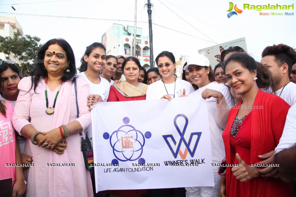 Life Again Foundation Winners Walk at Jala Vihar