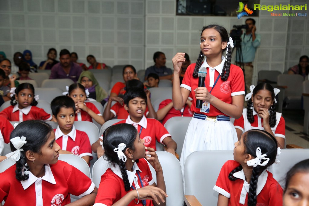 L V Prasad Eye Institute Doctor-Patient-Child Interactive Session at LVPEI, Banjara Hills