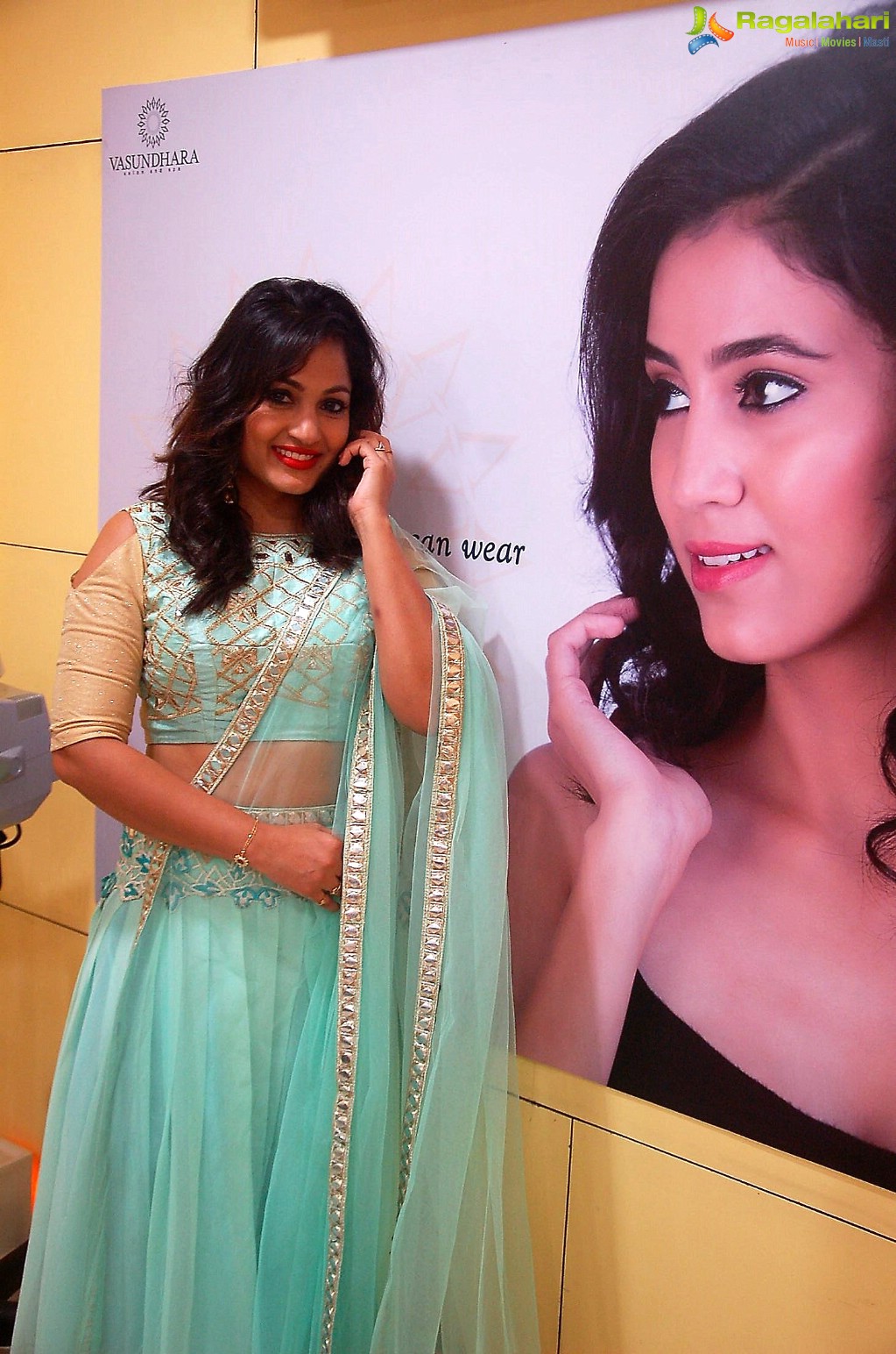 Madhavi Latha Launches Vasundhara Salon at Rajahmundry