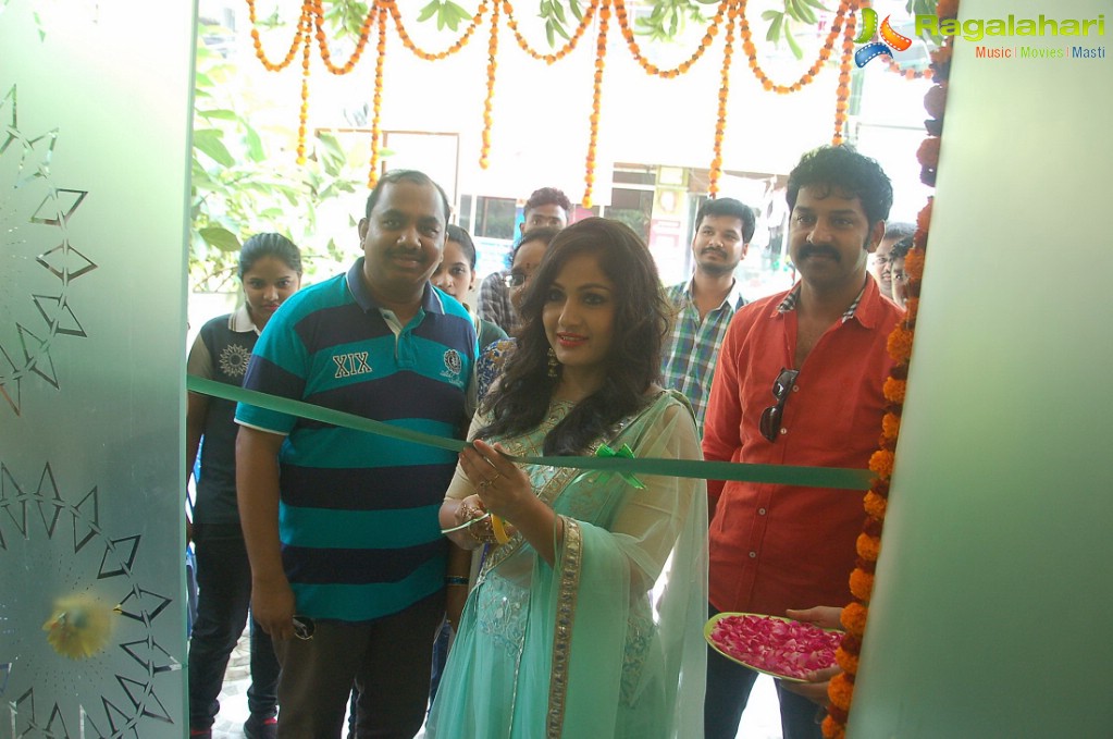 Madhavi Latha Launches Vasundhara Salon at Rajahmundry