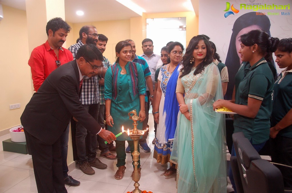 Madhavi Latha Launches Vasundhara Salon at Rajahmundry