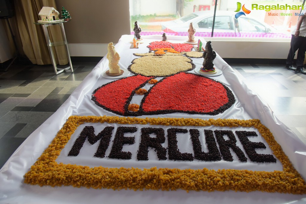 Cake Mixing Ceremony 2017 at Mercure Hyderabad KCP, Hyderabad